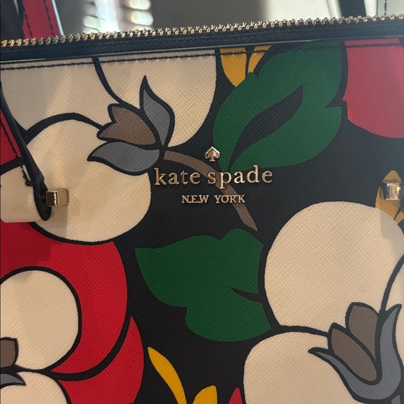 Kate Spade DAWN Breezy FLORAL Satchel Dome Crossbody NWOT - Picture 3 of 13